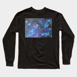 Nebula painting Long Sleeve T-Shirt